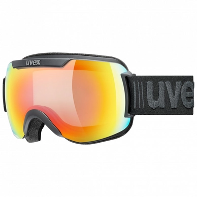 Skibrille Uvex Downhill 2000 V Black Mat / Rainbow