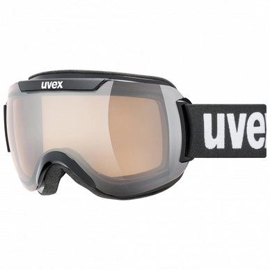 Skibrille Uvex Downhill 2000 V Black Vario / Silver