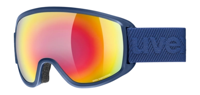 Skibril Uvex Topic FM Navy Rainbow Rose