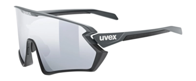 Sonnenbrille Uvex Sportstyle 231 2.0 Grey Black Matt Mirror Silver