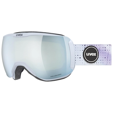 Skibrille Uvex Downhill 2100 CV S2 Unisex Artic Blue Matt / Mirror White