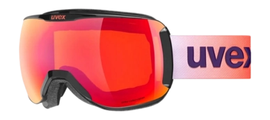 Ski Goggles Uvex Downhill 2100 CV S2 Black / Mirror Scarlet