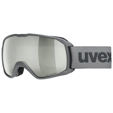Skibril Uvex Xcitd CV Rhino Matt / Silver Green