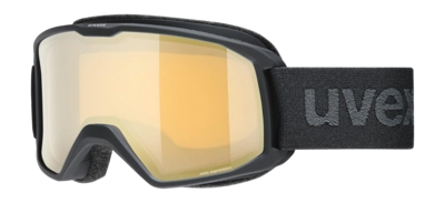 Masque de Ski Uvex Elemnt FM S2 Black Mat Gold