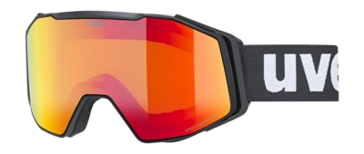 Ski Goggles Uvex Gravity FM Black Matt Red Clear