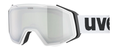 Ski Goggles Uvex Gravity FM White Matt Silver Green