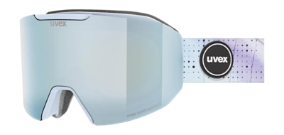 Ski Goggles Uvex Evidnt Attract CV White Matte Silver