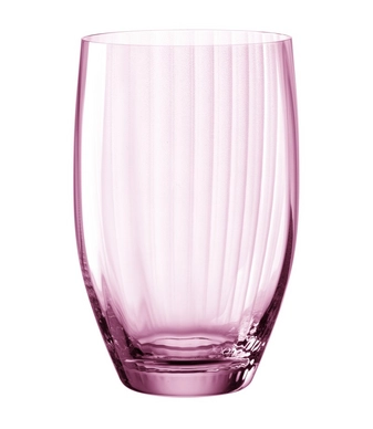 Verre Long Drink Leonardo Poesia Rose 460ml (Lot de 6)