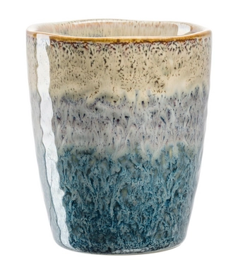 Mug Leonardo Matera Beige/Blue 300ml (Set of 4)