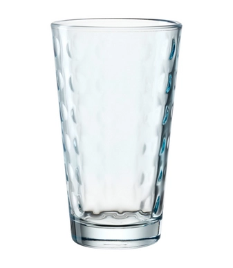 Longdrinkglas Leonardo Optic Hellblau 540ml (Set von 4 Stück)