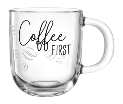 Kaffee- und Teeglas Leonardo Coffee First 400 ml (4-teilig)