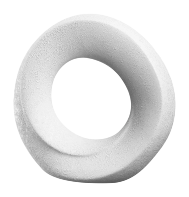Ornament Leonardo Oggett Ceramic White 22 cm