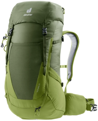 Backpack deuter Unisex Futura 26 Khaki/Meadow 24