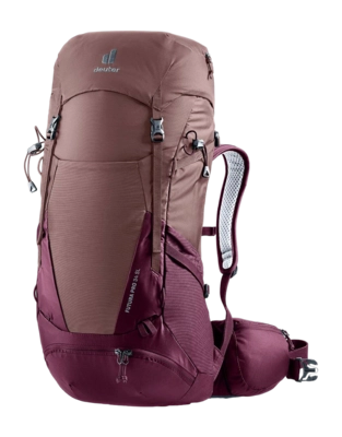 Backpack deuter Futura Pro 34 SL Damen Ashrose / Cassis