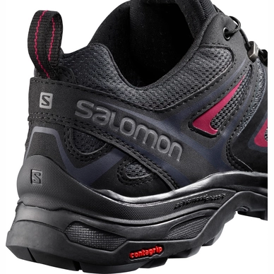 Trailrunning schoen Salomon Women X Ultra 3 Graphite Black Citronelle