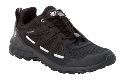 Wanderschuh Jack Wolfskin Men Woodland 2 Vent Low Black