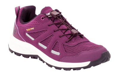 Chaussures de Randonnée Jack Wolfskin Women Woodland 2 Vent Low Wild Berry