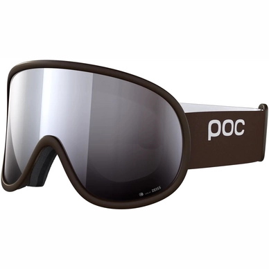 Skibril POC Unisex Retina Big Clarity Axinite Brown/Clarity Define/Spektris Chrome