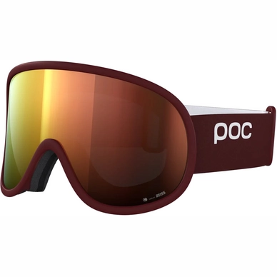Skibril POC Unisex Retina Big Clarity Garnet Red/Spektris Orange