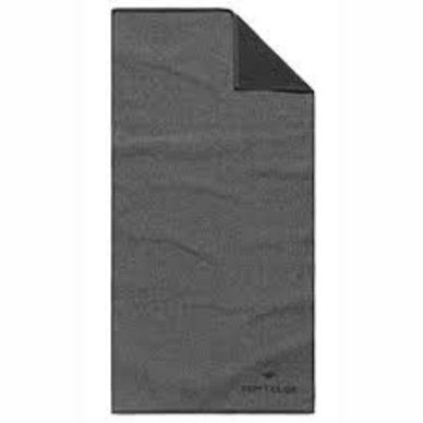 Serviette de Bain Tom Tailor Melange Uni Dark Grey