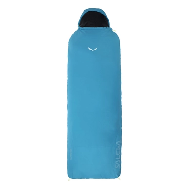 Sleeping Bag Salewa Micro II 850 Quattro Left Blue Danube