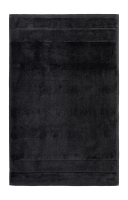Serviette de Toilette Cawö Noblesse2 Uni Black (Lot de 3)