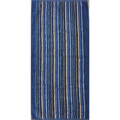 Douchelaken Cawö Remake Blue Multi (70 x 140 cm)