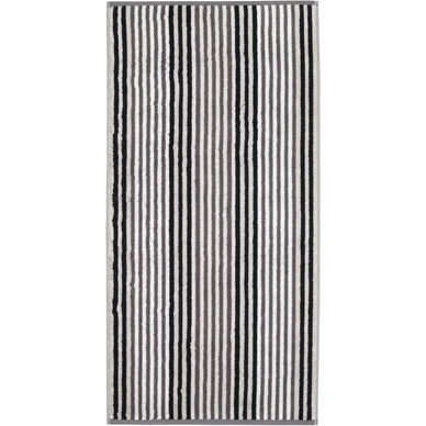Handdoek Cawö Delight Stripes Platinum (Set van 3)