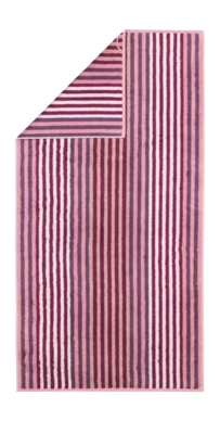 Douchelaken Cawö Delight Stripes Blush