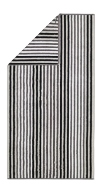 Bath Sheet Cawö Delight Stripes Platinum