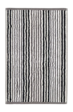 Serviette Invités Cawö Delight Stripes Platinum (Lot de 3)