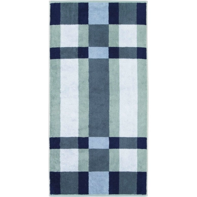Handtuch Cawö Delight Check Fjord (3er-Set)