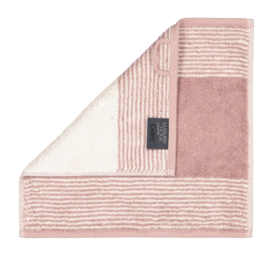 Face Towel Cawö Two-Tone Magnolia (Set of 6)