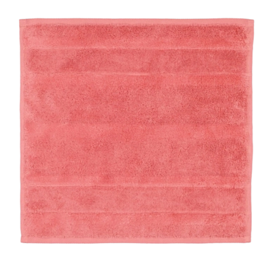 Gezichtsdoekje Cawö Noblesse2 Uni Coral (Set van 6)