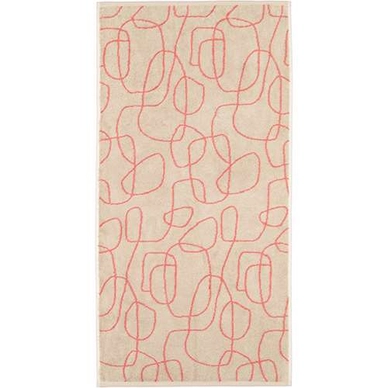 Serviette de Toilette Cawö Gallery Outline Coral (Lot de 3)