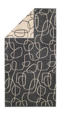 Douchelaken Cawö Gallery Outline Granite