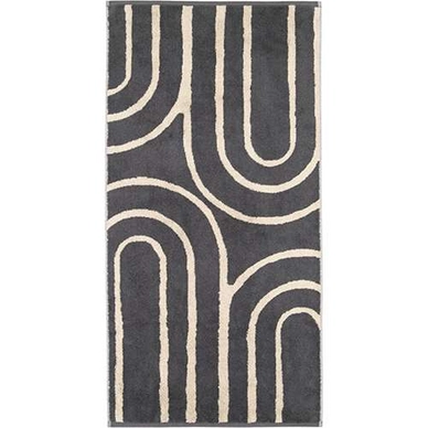 Handdoek Cawö Gallery Circle Granite (Set van 3)