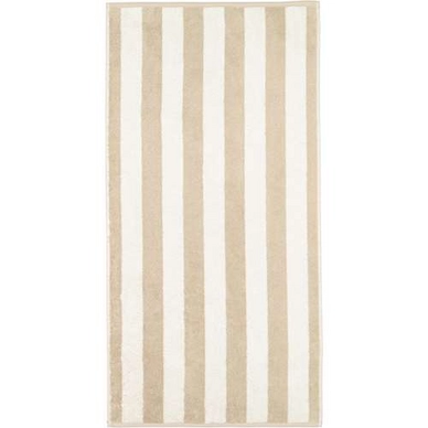 Serviette de Toilette Cawö Gallery Stripes Nature (Lot de 3)