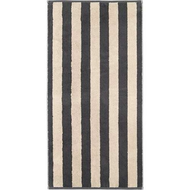 Handtuch Cawö Gallery Stripes Granite (3er-Set)
