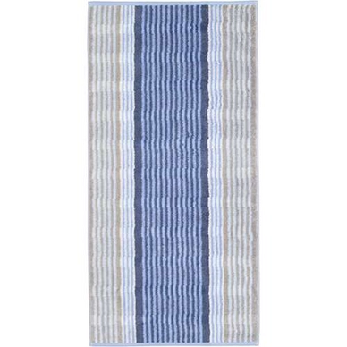 Handtuch Cawö Noblesse Harmony Streifen Sky (3er-Set)