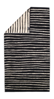 Bath Sheet Cawö Loft Lines Black