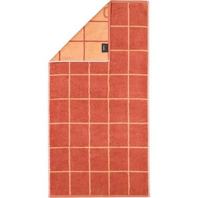 Serviette de Toilette Cawö Park Check Brick (Lot de 3)