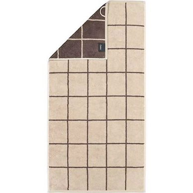 Serviette de Toilette Cawö Park Check Linen (Lot de 3)