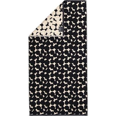 Handdoek Cawö Loft Pebbles Black (Set van 3)