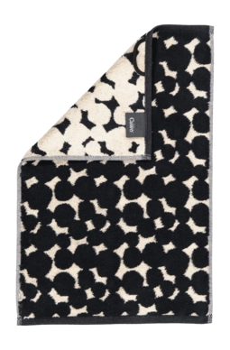 Serviette Invités Cawö Loft Pebbles Black (Lot de 6)