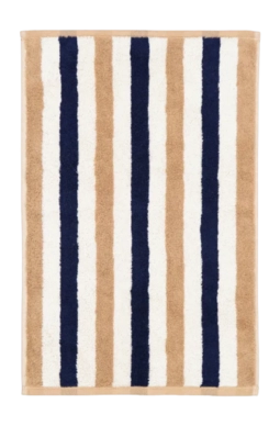 Serviette de Douche Cawö Coast Stripes Navy/Nature