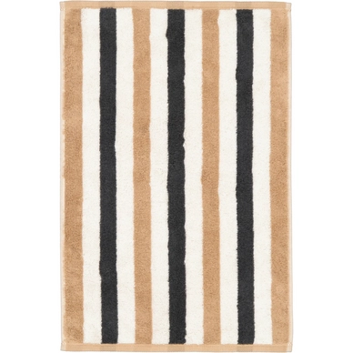 Gastendoek Cawö Coast Stripes Anthracite/Nature (Set van 6)