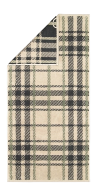 Bath Sheet Cawö Alpenchic Edition Karo Nature