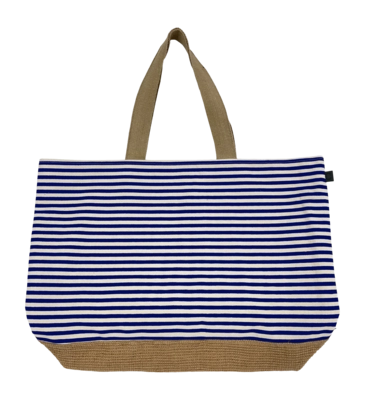 Strandtasche Cawö Canvas Stripes Navy