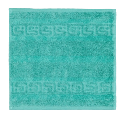 Gesichtshandtuch Cawö Noblesse Uni Emerald (6er-Set) 25